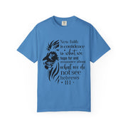 Faith-Inspired Unisex T-Shirt, Inspirational Quote Tee, Confidence T-Shirt, Biblical Verse Apparel, Casual Faith Clothing, Motivational Design Christain Design,