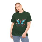 Butterfly Graphic Tee, Vintage-Inspired Shirt, Nature Lover's Gift, Spring Fashion, Eco-Friendly Unisex Tee
