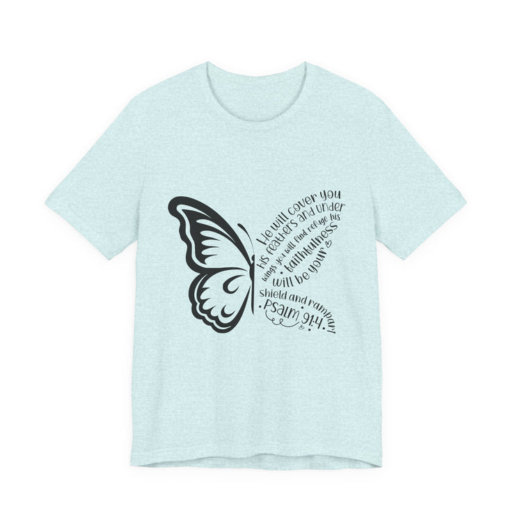 Inspirational Quote Tee, Motivational Shirt, Unisex Graphic T-Shirt, Gift for Her,Butterfly Love