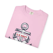 Unisex T-Shirt with U.S. Navy Anchor Design, Casual Tee, Maritime Gift, Sailor Apparel, Patriotic Wear, Summer Style