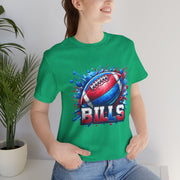 Bills Football Tee, Unisex Sports Shirt, Game Day Apparel, Team Spirit Wear, Gift for Fans, Sports Design