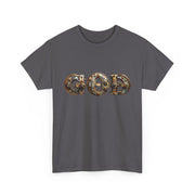 Unisex Heavy Cotton Tee, Inspirational Gift, Casual Wear, Street Style, Spiritual Apparel, Everyday Comfort