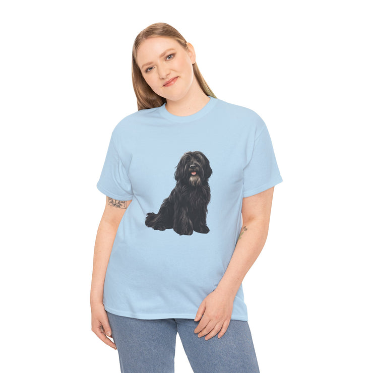 Dog Lover Unisex Heavy Cotton Tee, Pet Owner Gift, Cute Dog Shirt, Casual Wear, Animal Lover Tee, Everyday Comfort