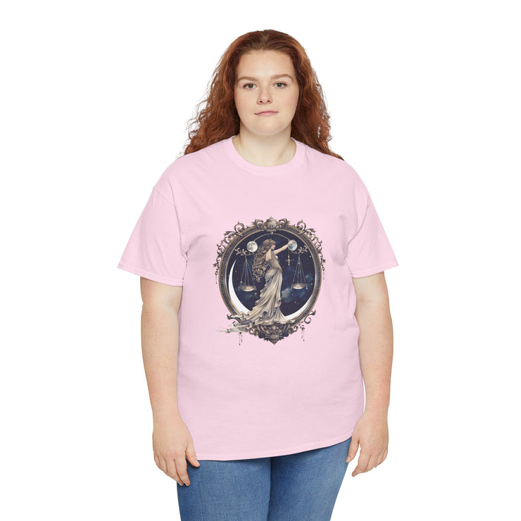 Moonlit Goddess Tee - Ethereal Cotton Shirt, Unisex T-Shirt, Celestial Graphic Tee, Bohemian Style Top, Vintage Art Apparel