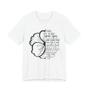 Inspirational Floral Tee | Faith-Based Motivational Shirt, Everyday Casual Wear, Gift for Friends, Church Events, Christian Design