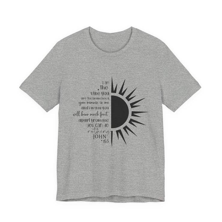 Inspirational Graphic Tee, Unisex T-Shirt, Motivational Quote Shirt, Faith-Based Apparel, Christian Design