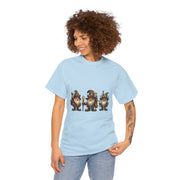 Unisex Heavy Cotton Tee, Funny T-Shirt, Cute Gift, Casual Wear, Gnome Lovers, Birthday Gift, Nature Enthusiast