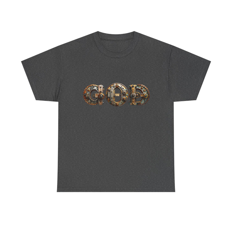 Unisex Heavy Cotton Tee, Inspirational Gift, Casual Wear, Street Style, Spiritual Apparel, Everyday Comfort