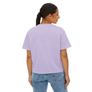Floral Glam Women's Boxy Tee, Summer Casual Top, Gift for Her, Party Wear, Trendy Graphic Shirt Women T-Shirt