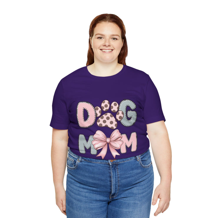 Dog Mom Tee, Cute Pet Lover Shirt, Gift for Dog Owners, Casual Dog Mom Wear, Animal Lover Clothing, Mothers Day