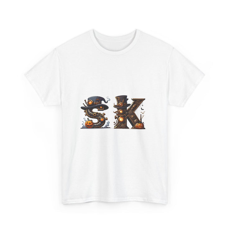 Unisex Heavy Cotton Tee, Halloween Design, Skshirt