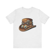 Steampunk Hat Tee, Steampunk T-Shirt, Retro Graphic Tee, Gift for Nerds, Cosplay Costume Top