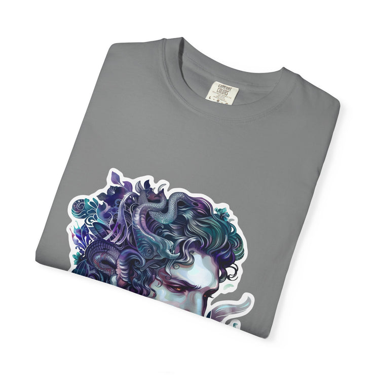 Mythical Sea Creature Tees, Artistic T-shirt, Bohemian Fashion, Unisex Shirt, Gift for Art Lovers, Ocean-Inspired Wear