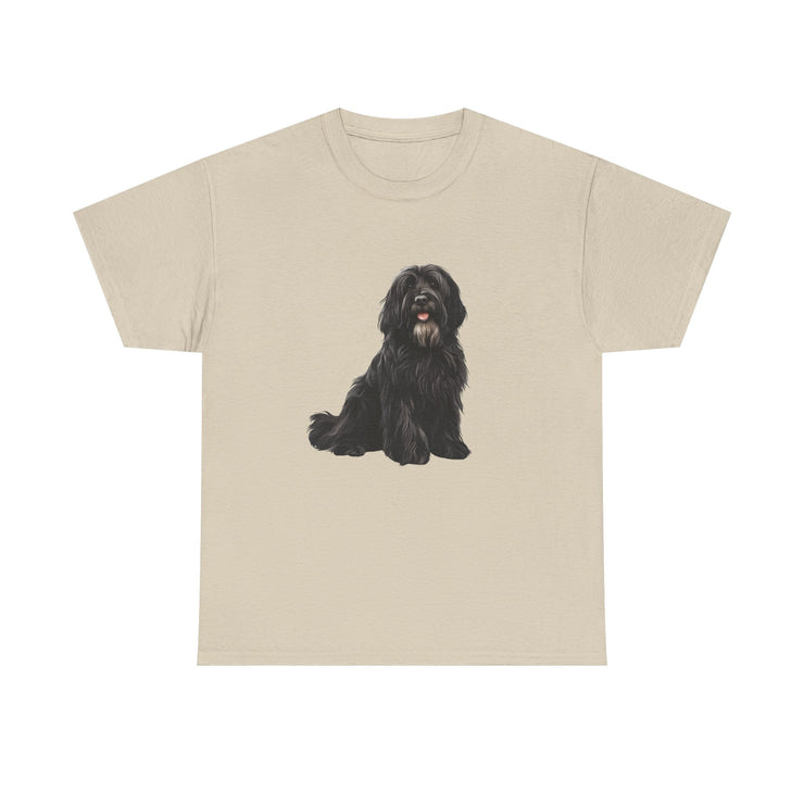 Dog Lover Unisex Heavy Cotton Tee, Pet Owner Gift, Cute Dog Shirt, Casual Wear, Animal Lover Tee, Everyday Comfort