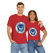 US Air Force Unisex Heavy Cotton Tee - Patriotic Apparel, Veteran Gift, Military T-Shirt, Casual Wear, Everyday Comfort
