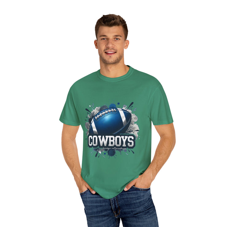 Unisex Sports T-Shirt with Cowboys Design, Football Tee, Game Day Apparel, Casual Wear, Gift for Football Fans, Sports Design