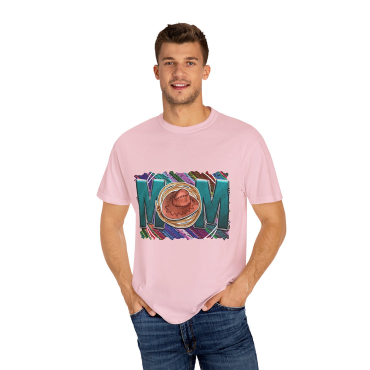 Mom-Themed Unisex Garment-Dyed T-shirt, Gift for Mothers Day, Birthday, Family Gatherings, Casual Wear, Mothers Day Design