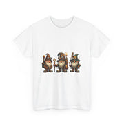 Unisex Heavy Cotton Tee, Funny T-Shirt, Cute Gift, Casual Wear, Gnome Lovers, Birthday Gift, Nature Enthusiast