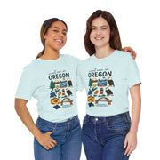 Oregon State Pride Tee, Explore Oregon T-Shirt, Travel Souvenir Shirt, USA States Design