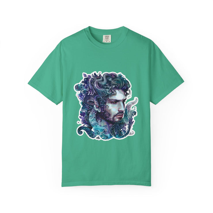 Mythical Sea Creature Tees, Artistic T-shirt, Bohemian Fashion, Unisex Shirt, Gift for Art Lovers, Ocean-Inspired Wear