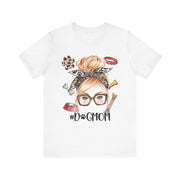 Dog Mom Short Sleeve Tee, Dog Lover T-Shirt, Pet Owner Gift, Animal Lover Apparel, Unique Birthday Gift, Mothers Day