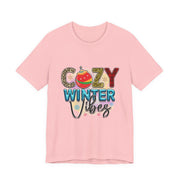 Cozy Winter Vibes Tee, Unisex Christmas T-Shirt, Holiday Gift, Winter Apparel,