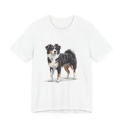 Dog Lover's Unisex Jersey Tee, Fun Pet Shirt, Animal Graphic Tee, Gift for Dog Owners, Cute Dog Apparel,