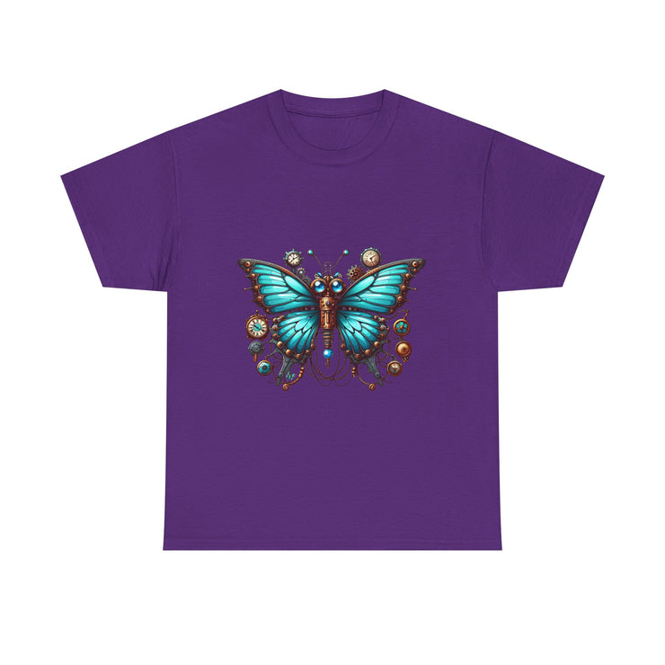 Butterfly Graphic Tee, Vintage-Inspired Shirt, Nature Lover's Gift, Spring Fashion, Eco-Friendly Unisex Tee