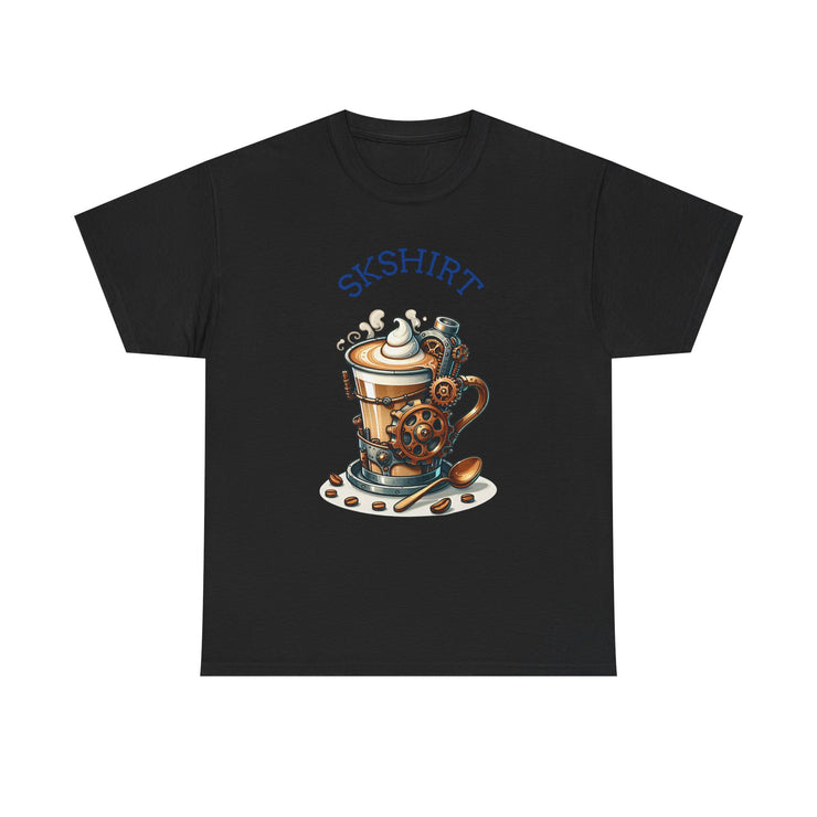 skshirt Coffee Tee | Unisex Heavy Cotton Tee, Gift for Coffee Lovers, Cool Vintage Shirt, Unique Graphic Tee, Perfect Gift for Holidays