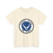US Air Force Unisex Heavy Cotton Tee - Patriotic Apparel, Veteran Gift, Military T-Shirt, Casual Wear, Everyday Comfort