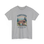 Pennsylvania Vintage Graphic Tee, Unisex T-Shirt, Nature Lover Gift, Travel Souvenir, State Pride Apparel