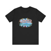 Winter Blessings Unisex Jersey Tee, Cozy Winter T-shirt, Holiday Gift, Seasonal Apparel, Comfortable Casual Wear