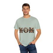 Mom Themed Unisex Garment-Dyed T-Shirt, Perfect for Mother's Day, Casual Wear, Gift for Moms, Family Gatherings, Everyday Comfort