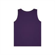 Dog Lover's Unisex Heavy Cotton Tank Top - Cute Pet Art, Custom Gift for Dog Owners, Summer Casual Wear, Animal Lover Apparel
