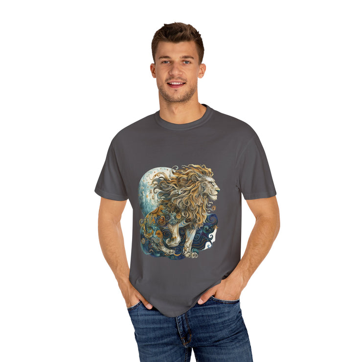 Celestial Lion T-Shirt - Unisex Graphic Tee for Astrology Lovers, Gifts for Her, Gifts for Him, Birthday, Mythical Creatures, Everyday [...]