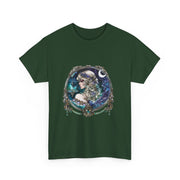 Mystical Moon Goddess Tee - Unisex Heavy Cotton Tee, Celestial Shirt, Boho Fashion, Witchy Clothing, Gift for Her