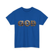Unisex Heavy Cotton Tee, Inspirational Gift, Casual Wear, Street Style, Spiritual Apparel, Everyday Comfort