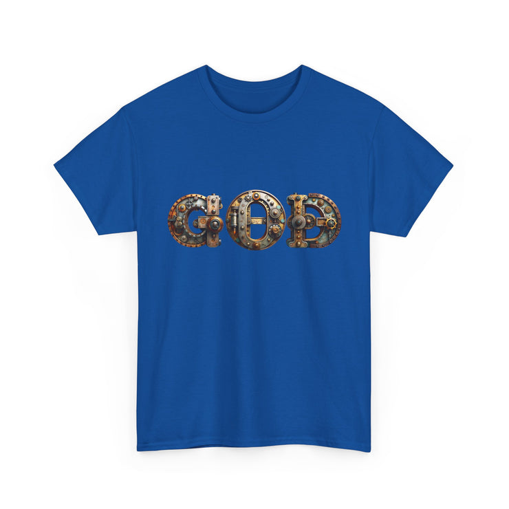 Unisex Heavy Cotton Tee, Inspirational Gift, Casual Wear, Street Style, Spiritual Apparel, Everyday Comfort
