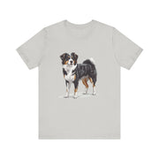 Dog Lover's Unisex Jersey Tee, Fun Pet Shirt, Animal Graphic Tee, Gift for Dog Owners, Cute Dog Apparel,