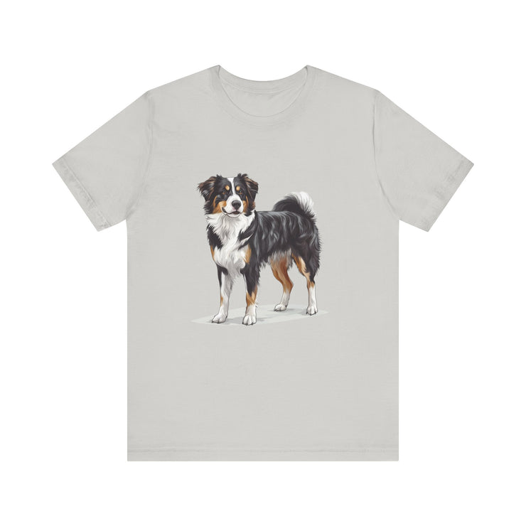 Dog Lover's Unisex Jersey Tee, Fun Pet Shirt, Animal Graphic Tee, Gift for Dog Owners, Cute Dog Apparel,