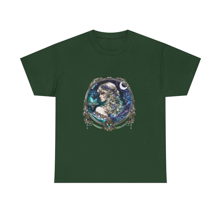 Mystical Moon Goddess Tee - Unisex Heavy Cotton Tee, Celestial Shirt, Boho Fashion, Witchy Clothing, Gift for Her