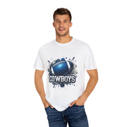 Unisex Sports T-Shirt with Cowboys Design, Football Tee, Game Day Apparel, Casual Wear, Gift for Football Fans, Sports Design