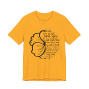 Inspirational Floral Tee | Faith-Based Motivational Shirt, Everyday Casual Wear, Gift for Friends, Church Events, Christian Design
