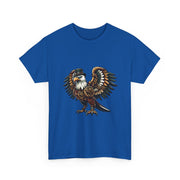 Eagle Graphic Tee, Unisex Heavy Cotton Shirt, Animal Lover Gift, Nature T-Shirt, Wildlife Apparel, Casual Daily Wear