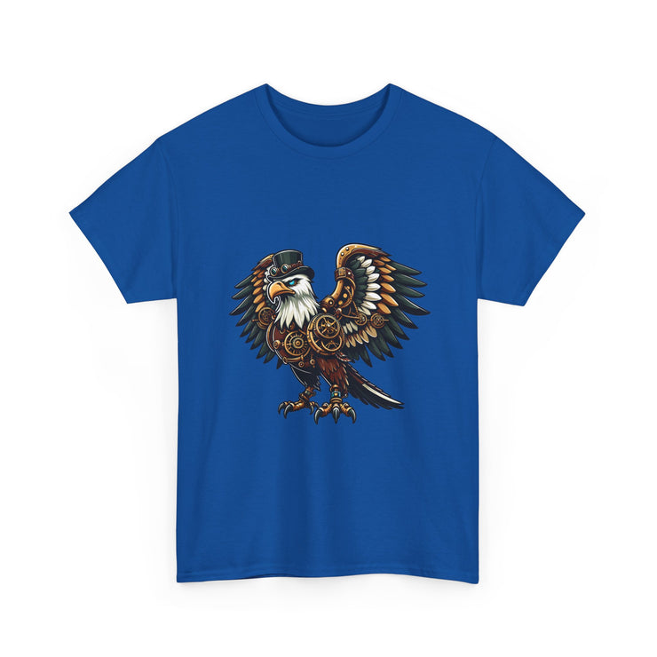 Eagle Graphic Tee, Unisex Heavy Cotton Shirt, Animal Lover Gift, Nature T-Shirt, Wildlife Apparel, Casual Daily Wear