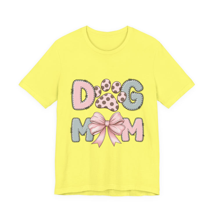 Dog Mom Tee, Cute Pet Lover Shirt, Gift for Dog Owners, Casual Dog Mom Wear, Animal Lover Clothing, Mothers Day