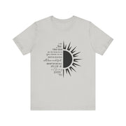 Inspirational Graphic Tee, Unisex T-Shirt, Motivational Quote Shirt, Faith-Based Apparel, Christian Design