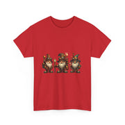 Unisex Heavy Cotton Tee, Funny T-Shirt, Cute Gift, Casual Wear, Gnome Lovers, Birthday Gift, Nature Enthusiast