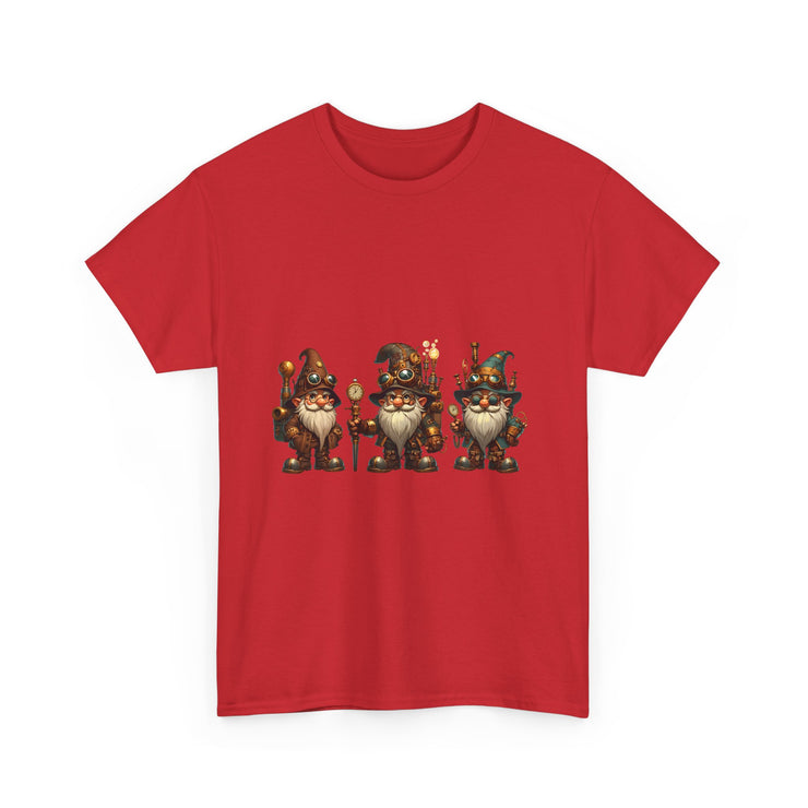 Unisex Heavy Cotton Tee, Funny T-Shirt, Cute Gift, Casual Wear, Gnome Lovers, Birthday Gift, Nature Enthusiast