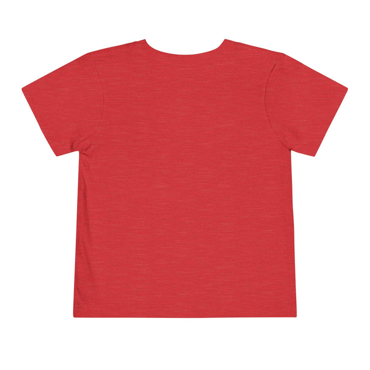 Toddler Short Sleeve Tee with Fun Vehicle Design, Birthday Gift, Kids' Fashion, Playtime Wear, Adventure Apparel